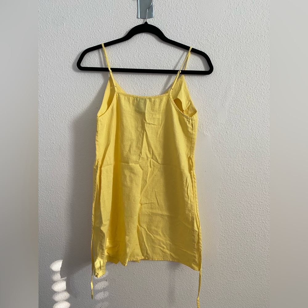 Papaya Spaghetti Strap Dress - Picture 3 of 6